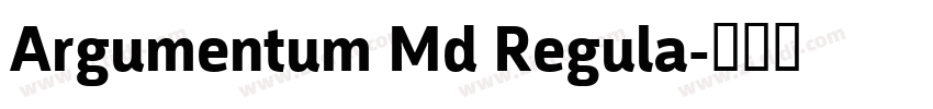 Argumentum Md Regula字体转换